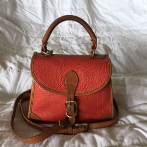 Cute Red Dooney & Burke Vintage Satchel